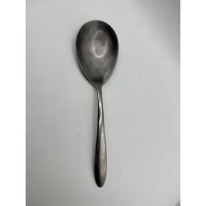 Stainless Steel Serving Spoon By Imperial USA 8.25 Inch vintage MCM